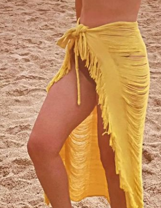 ALLE BOHO "PAREO-DRESS" Swim Cover Up, Beach Maxi Skirt, Organic Clothing - ALLE Handbags