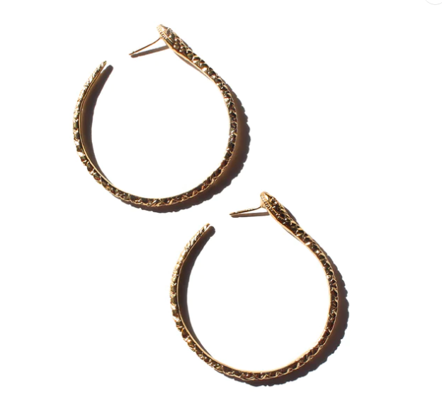 ALLE Snake Hoops Earrings by Mani Maalai - ALLE Handbags